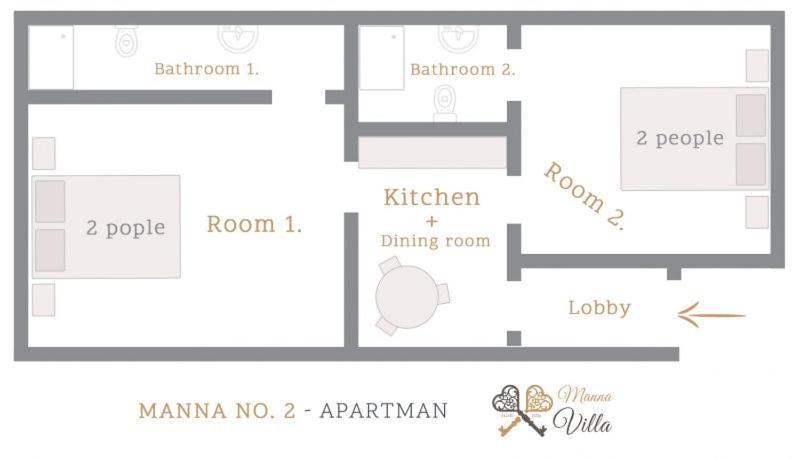 Manna Villa Eger Ngoại thất bức ảnh